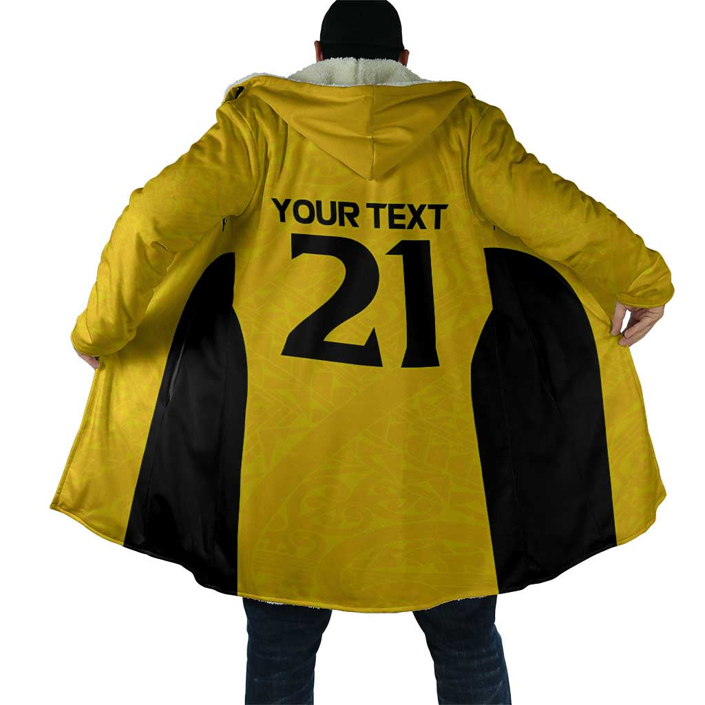 New Zealand Rugby Pacific Custom Cloak Hau Awhiowhio Maori Tribal Tattoo - Aussie Hoodie