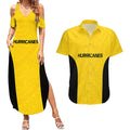 New Zealand Rugby Pacific Custom Couples Matching Summer Maxi Dress and Hawaiian Shirt Hau Awhiowhio Maori Tribal Tattoo