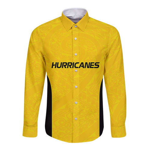 New Zealand Rugby Pacific Custom Long Sleeve Button Shirt Hau Awhiowhio Maori Tribal Tattoo