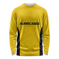 New Zealand Rugby Pacific Custom Long Sleeve Shirt Hau Awhiowhio Maori Tribal Tattoo