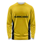 New Zealand Rugby Pacific Custom Long Sleeve Shirt Hau Awhiowhio Maori Tribal Tattoo