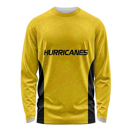 New Zealand Rugby Pacific Custom Long Sleeve Shirt Hau Awhiowhio Maori Tribal Tattoo