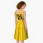 New Zealand Rugby Pacific Custom Midi Dress Hau Awhiowhio Maori Tribal Tattoo - Aussie Hoodie