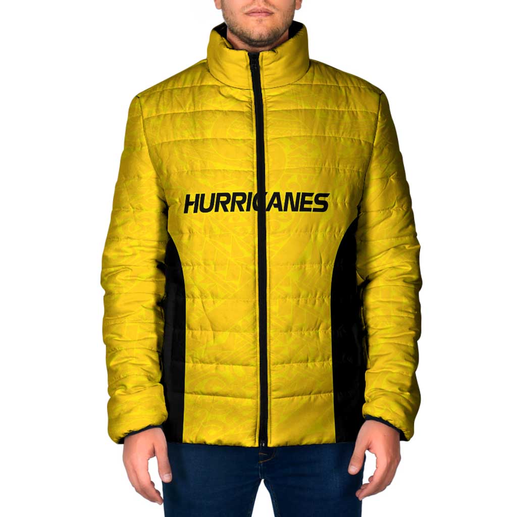 New Zealand Rugby Pacific Custom Padded Jacket Hau Awhiowhio Maori Tribal Tattoo - Aussie Hoodie