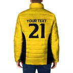 New Zealand Rugby Pacific Custom Padded Jacket Hau Awhiowhio Maori Tribal Tattoo - Aussie Hoodie