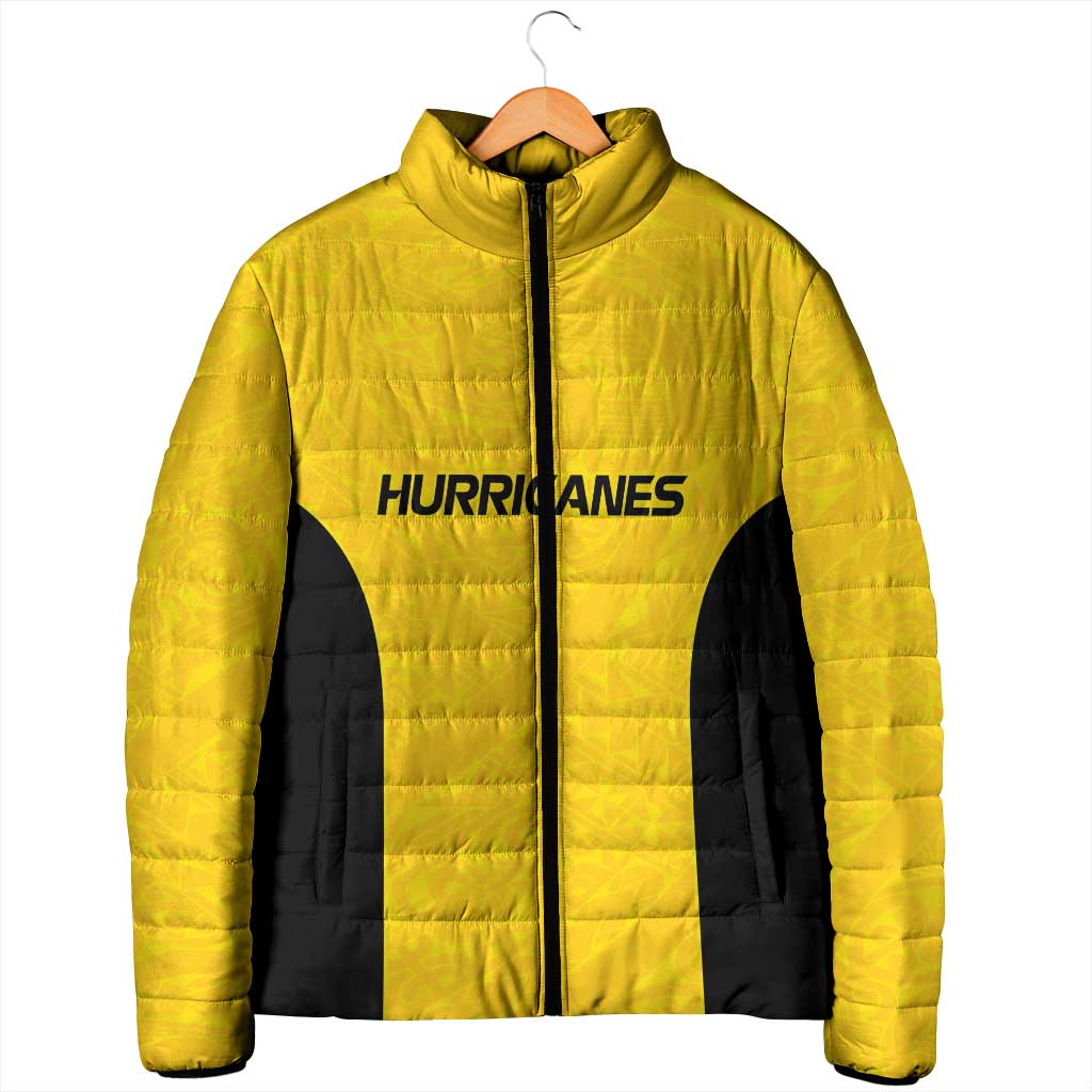 New Zealand Rugby Pacific Custom Padded Jacket Hau Awhiowhio Maori Tribal Tattoo - Aussie Hoodie