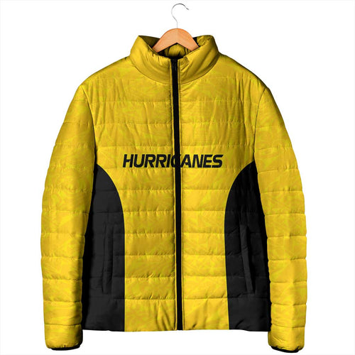 New Zealand Rugby Pacific Custom Padded Jacket Hau Awhiowhio Maori Tribal Tattoo - Aussie Hoodie