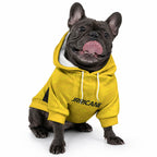 New Zealand Maori Rugby Pacific Custom Pet Hoodie Hau Awhiowhio Maori Tribal Tattoo