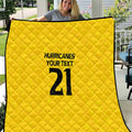 New Zealand Rugby Pacific Custom Quilt Hau Awhiowhio Maori Tribal Tattoo