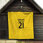 New Zealand Rugby Pacific Custom Quilt Hau Awhiowhio Maori Tribal Tattoo
