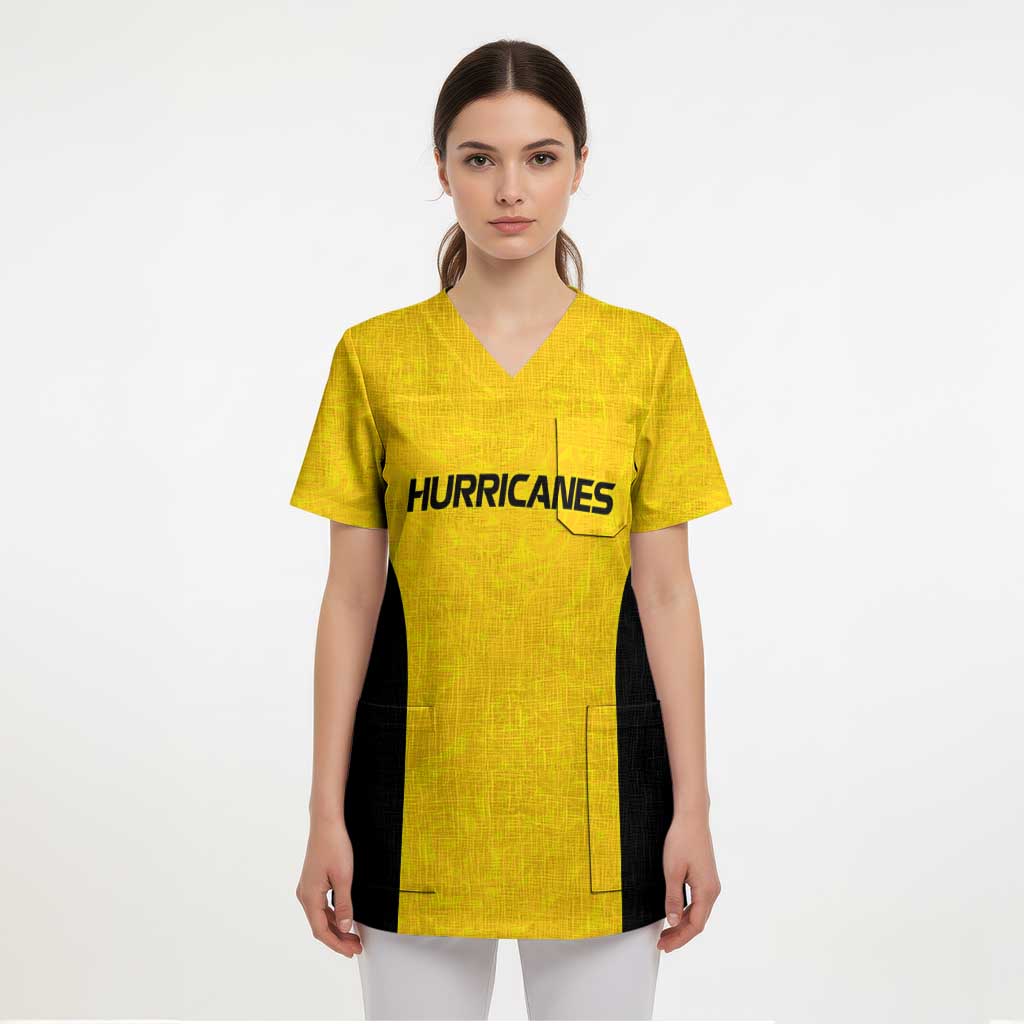 New Zealand Rugby Pacific Custom Scrub Top Hau Awhiowhio Maori Tribal Tattoo - Aussie Hoodie