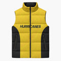 New Zealand Rugby Pacific Custom Sleeveless Puffer Jacket Hau Awhiowhio Maori Tribal Tattoo - Aussie Hoodie