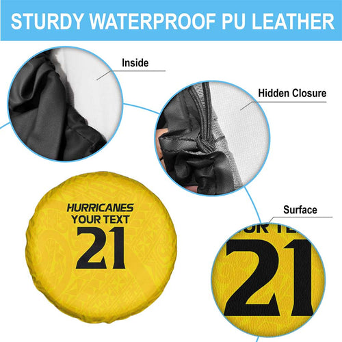 New Zealand Rugby Pacific Custom Spare Tire Cover Hau Awhiowhio Maori Tribal Tattoo