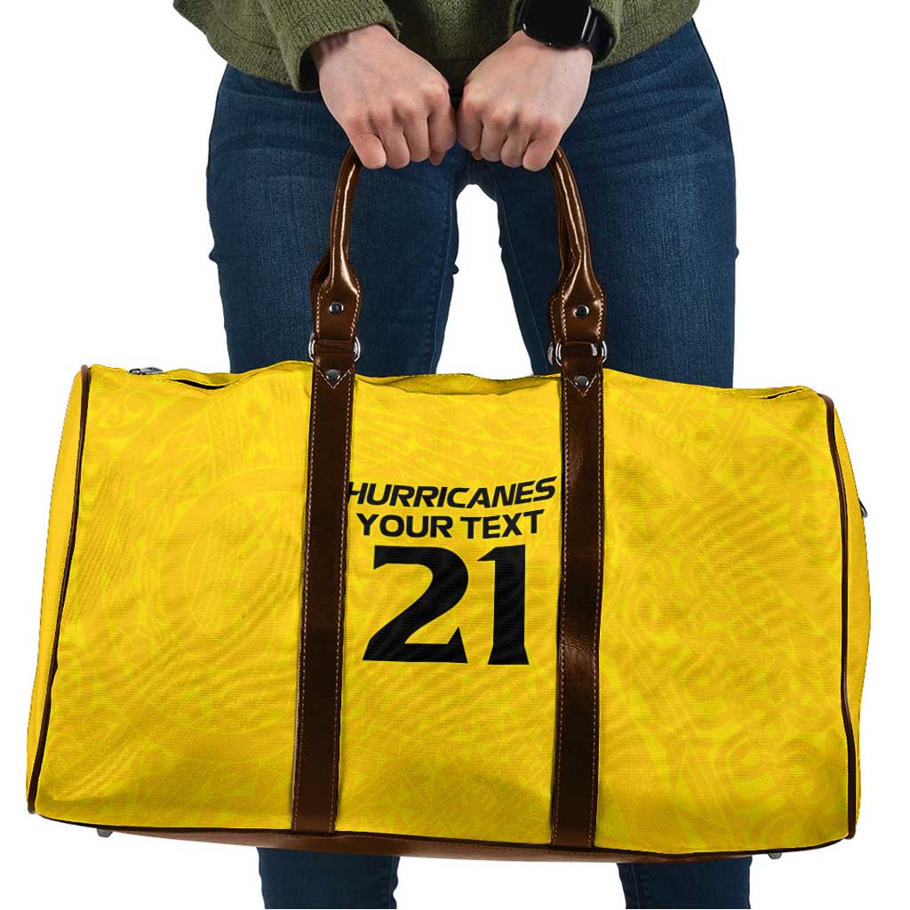 New Zealand Rugby Pacific Custom Travel Bag Hau Awhiowhio Maori Tribal Tattoo - Aussie Hoodie