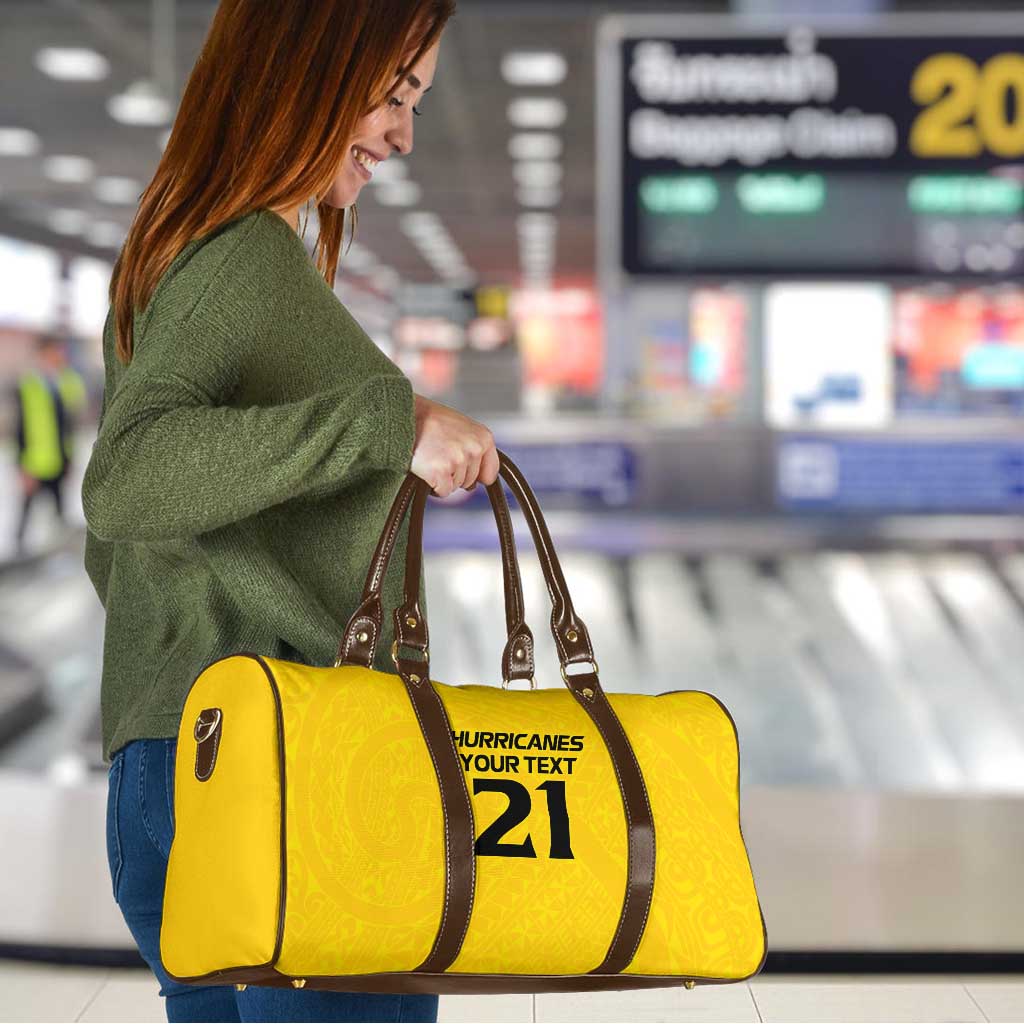 New Zealand Rugby Pacific Custom Travel Bag Hau Awhiowhio Maori Tribal Tattoo - Aussie Hoodie