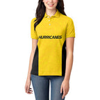 New Zealand Rugby Pacific Custom Women Polo Shirt Hau Awhiowhio Maori Tribal Tattoo