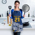 New Zealand Rugby Pacific Custom Apron Kahupeka Maori Kowhaiwhai Pattern - Aussie Hoodie