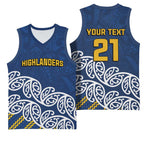 New Zealand Rugby Pacific Custom Basketball Jersey Kahupeka Maori Kowhaiwhai Pattern - Aussie Hoodie