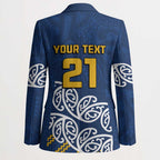 New Zealand Rugby Pacific Custom Blazer Kahupeka Maori Kowhaiwhai Pattern - Aussie Hoodie