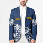New Zealand Rugby Pacific Custom Blazer Kahupeka Maori Kowhaiwhai Pattern - Aussie Hoodie