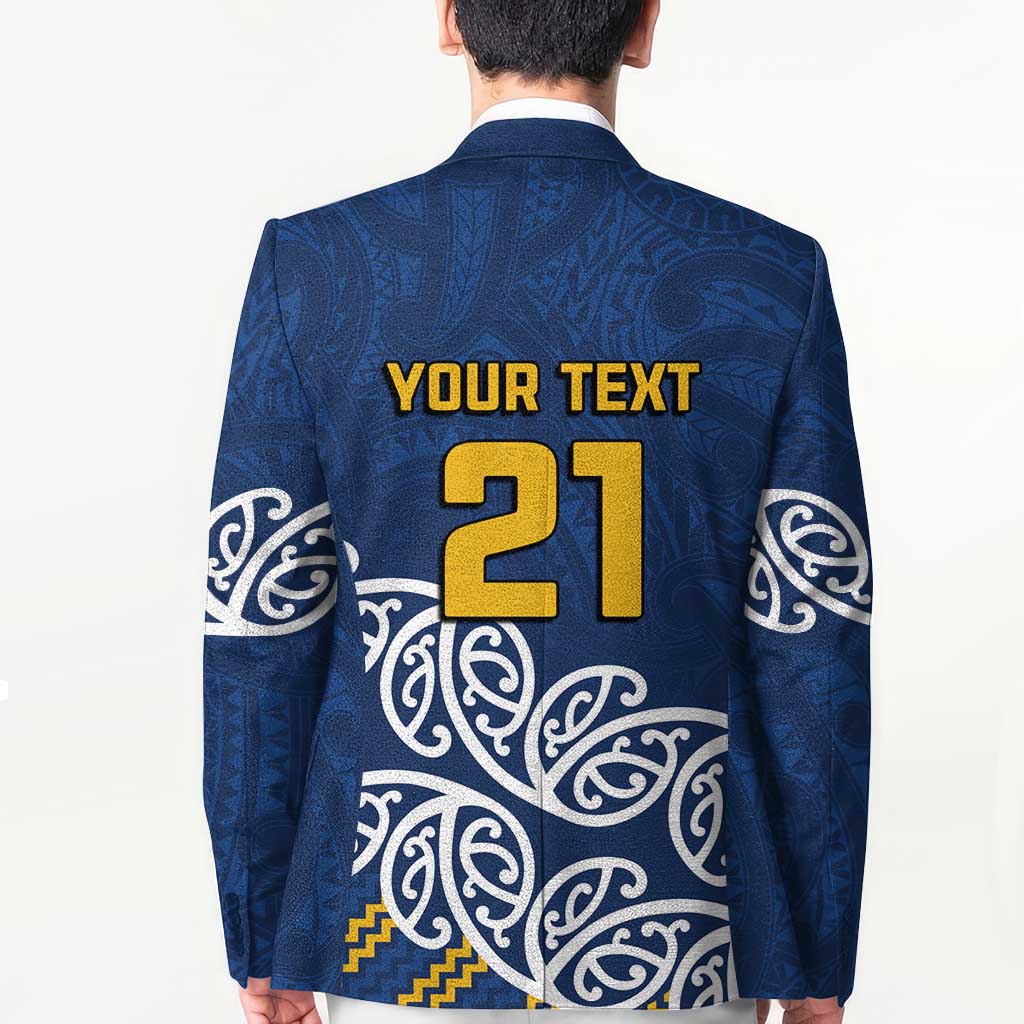 New Zealand Rugby Pacific Custom Blazer Kahupeka Maori Kowhaiwhai Pattern - Aussie Hoodie