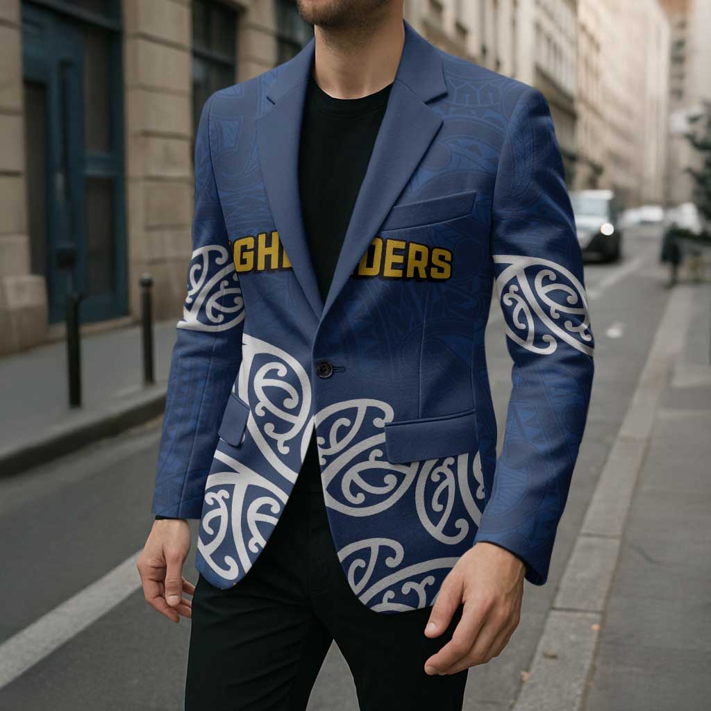 New Zealand Rugby Pacific Custom Blazer Kahupeka Maori Kowhaiwhai Pattern - Aussie Hoodie