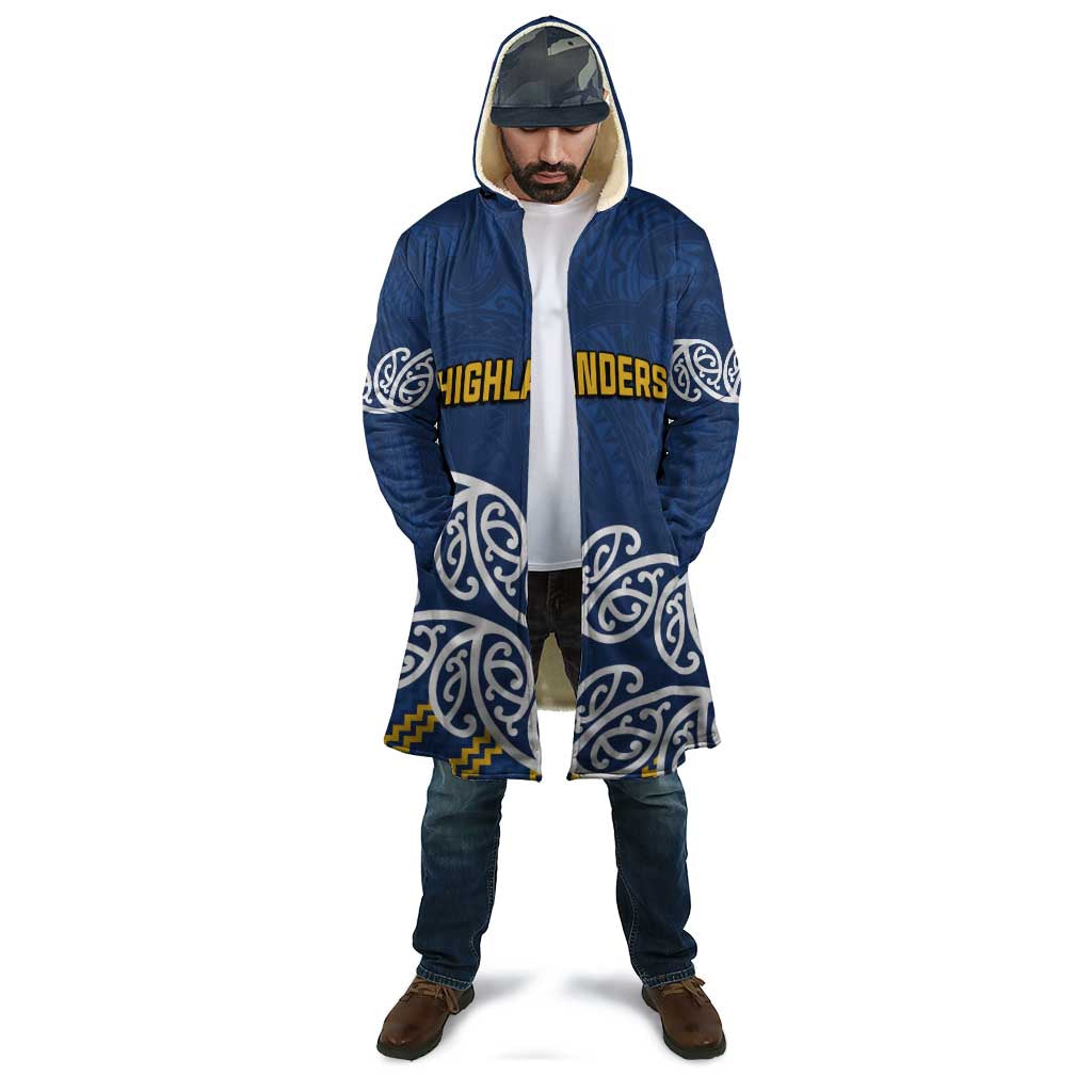 New Zealand Rugby Pacific Custom Cloak Kahupeka Maori Kowhaiwhai Pattern - Aussie Hoodie