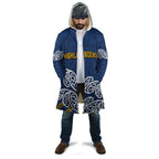 New Zealand Rugby Pacific Custom Cloak Kahupeka Maori Kowhaiwhai Pattern - Aussie Hoodie