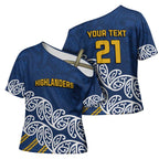New Zealand Rugby Pacific Custom Cross Shoulder Shirt Kahupeka Maori Kowhaiwhai Pattern - Aussie Hoodie
