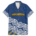 New Zealand Rugby Pacific Custom Family Matching Mermaid Dress and Hawaiian Shirt Kahupeka Maori Kowhaiwhai Pattern