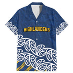 New Zealand Rugby Pacific Custom Family Matching Mermaid Dress and Hawaiian Shirt Kahupeka Maori Kowhaiwhai Pattern