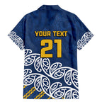 New Zealand Rugby Pacific Custom Family Matching Mermaid Dress and Hawaiian Shirt Kahupeka Maori Kowhaiwhai Pattern