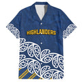 New Zealand Rugby Pacific Custom Hawaiian Shirt Kahupeka Maori Kowhaiwhai Pattern