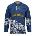 New Zealand Rugby Pacific Custom Hockey Jersey Kahupeka Maori Kowhaiwhai Pattern - Aussie Hoodie