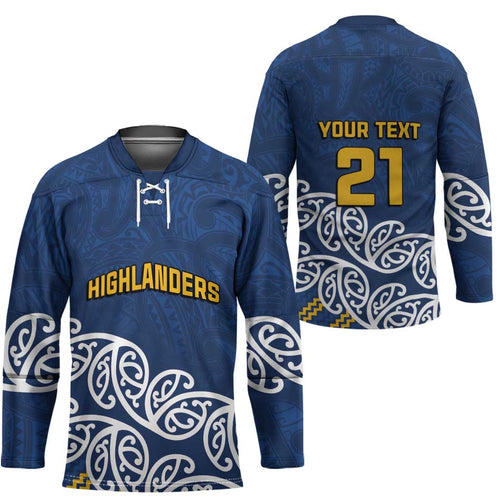 New Zealand Rugby Pacific Custom Hockey Jersey Kahupeka Maori Kowhaiwhai Pattern - Aussie Hoodie