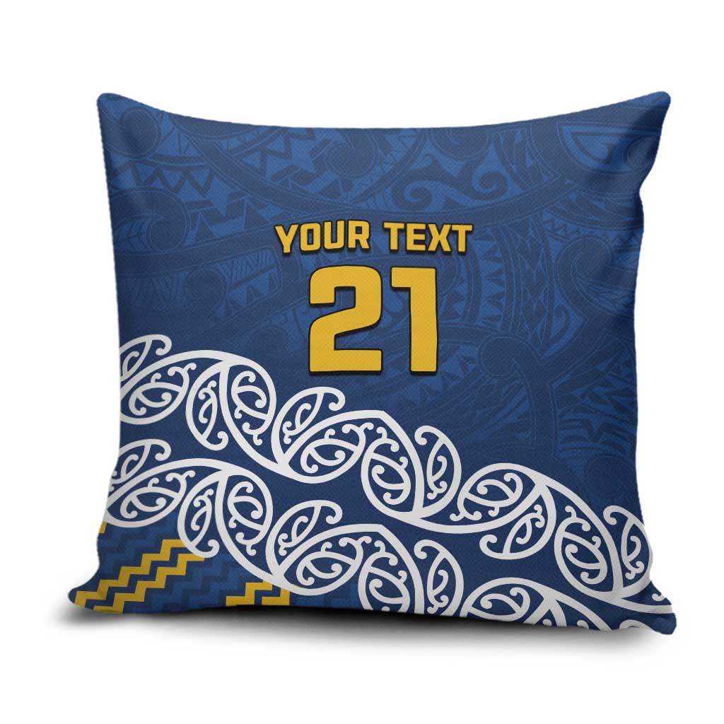 New Zealand Rugby Pacific Custom Pillow Cover Kahupeka Maori Kowhaiwhai Pattern - Aussie Hoodie