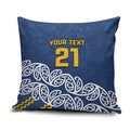 New Zealand Rugby Pacific Custom Pillow Cover Kahupeka Maori Kowhaiwhai Pattern - Aussie Hoodie