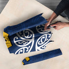 New Zealand Rugby Pacific Custom Umbrella Kahupeka Maori Kowhaiwhai Pattern - Aussie Hoodie