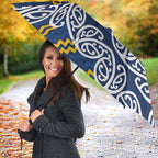 New Zealand Rugby Pacific Custom Umbrella Kahupeka Maori Kowhaiwhai Pattern - Aussie Hoodie