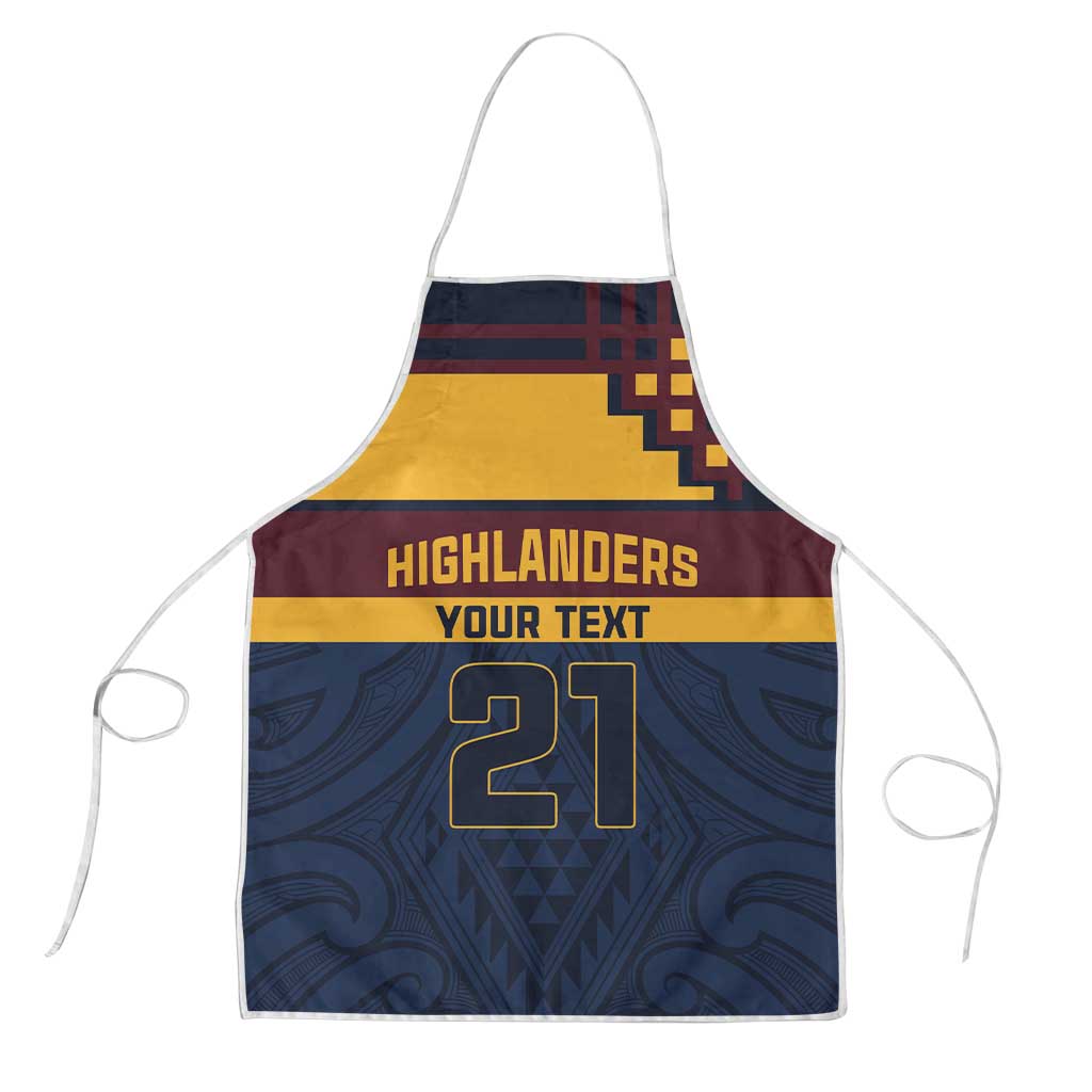 New Zealand Rugby Pacific Custom Apron Kahupeka Retro 2025 Taniko Motif - Aussie Hoodie