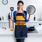 New Zealand Rugby Pacific Custom Apron Kahupeka Retro 2025 Taniko Motif - Aussie Hoodie