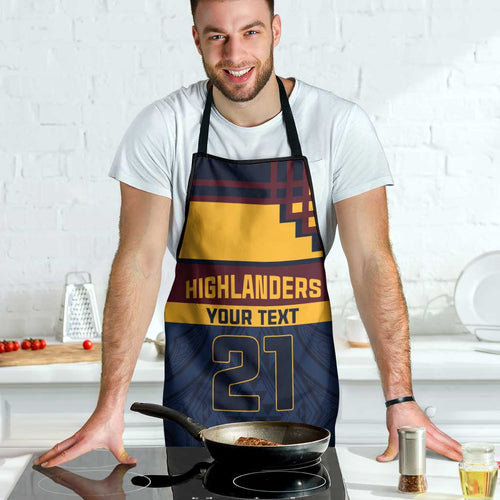 New Zealand Rugby Pacific Custom Apron Kahupeka Retro 2025 Taniko Motif - Aussie Hoodie