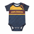 New Zealand Maori Rugby Pacific Custom Baby Onesie Kahupeka Retro 2025 Taniko Motif