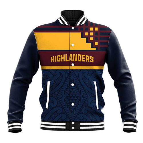 New Zealand Rugby Pacific Custom Baseball Jacket Kahupeka Retro 2025 Taniko Motif