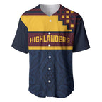 New Zealand Rugby Pacific Custom Baseball Jersey Kahupeka Retro 2025 Taniko Motif