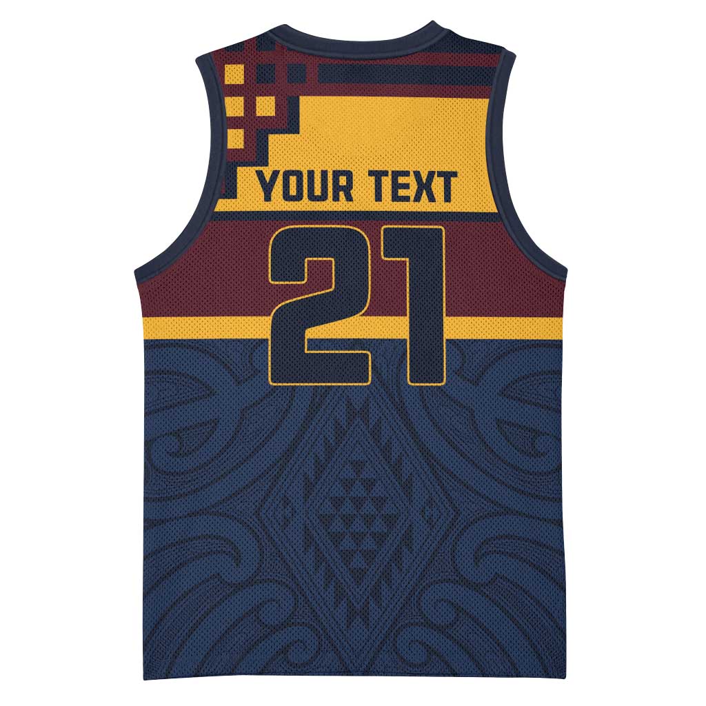 New Zealand Rugby Pacific Custom Basketball Jersey Kahupeka Retro 2025 Taniko Motif - Aussie Hoodie
