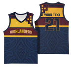New Zealand Rugby Pacific Custom Basketball Jersey Kahupeka Retro 2025 Taniko Motif - Aussie Hoodie
