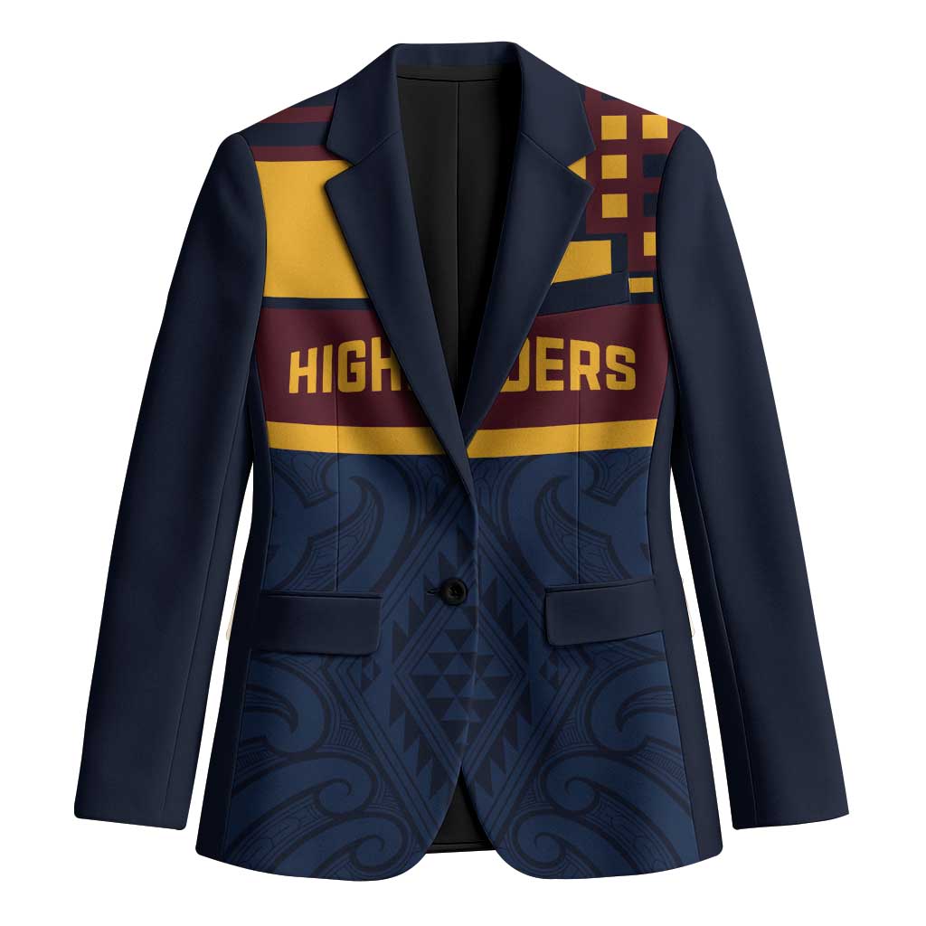 New Zealand Rugby Pacific Custom Blazer Kahupeka Retro 2025 Taniko Motif - Aussie Hoodie