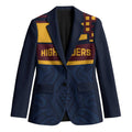 New Zealand Rugby Pacific Custom Blazer Kahupeka Retro 2025 Taniko Motif - Aussie Hoodie