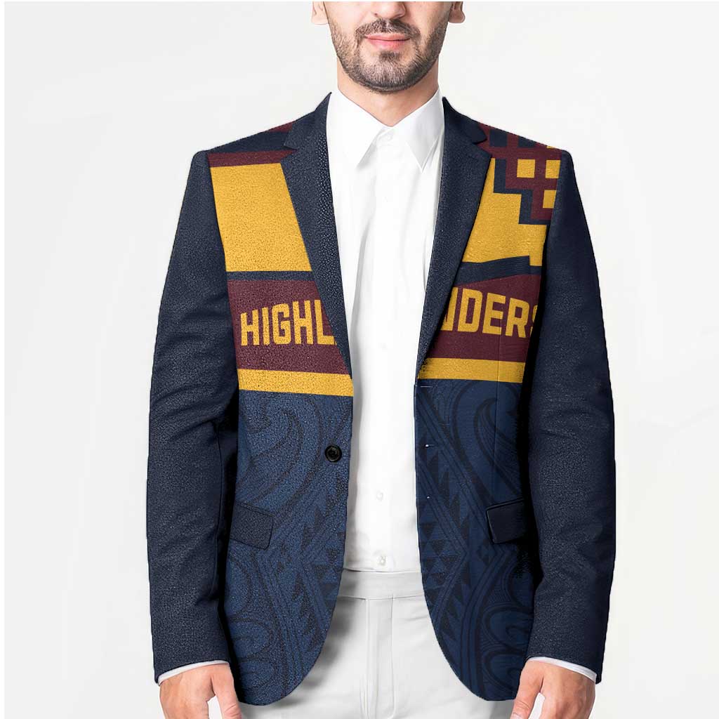 New Zealand Rugby Pacific Custom Blazer Kahupeka Retro 2025 Taniko Motif - Aussie Hoodie